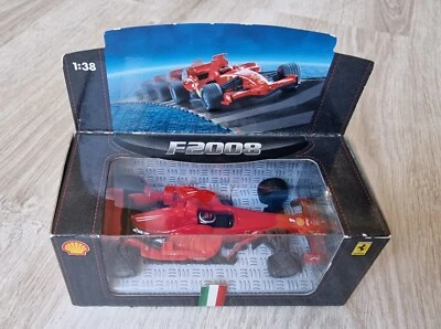 MODEL CAR FERRARI F2008 F.1 SHELL V-Power 1:38 BOX HotWheels - Image 1 of 3