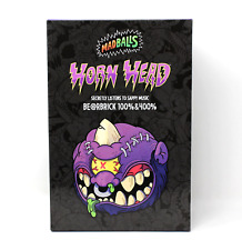 Medicom BE@RBRICK Madballs Horn Head 100% & 400% Bearbrick Figure New BOX DING