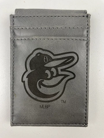 Baltimore Orioles MLB Lazer Engraved Bi-Fold Wallet Magnet Money Clip Cover