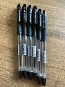 Bolígrafo Pilot BPS-GP-F Grip 0,7 mm punta fina, TINTA NEGRA (6 BOLÍGRAFOS) NUEVO - Imagen 1 de 11