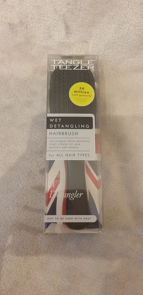 Tangle Teezer The Wet Detangler Liquorice Black Hair Brush