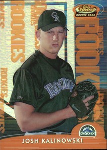 2000 (ROCKIES) Finest Refractors #105 Josh Kalinowski /500 -