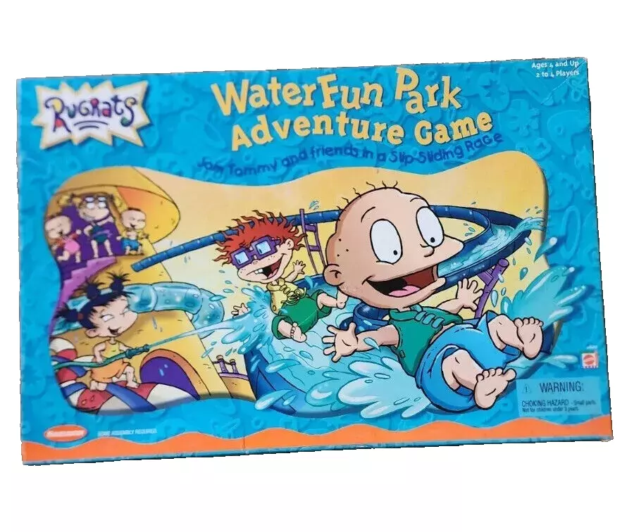 Nickelodeons The Rugrats Water Fun Park Adventure Game COMPLETE IN BOX - Image 1 of 2