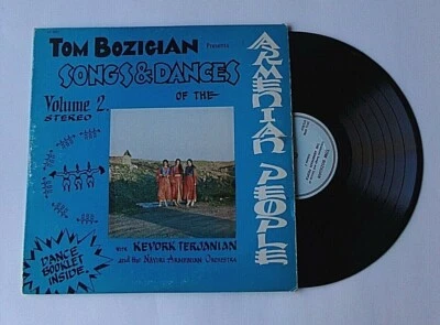 Tom Bozigian presents Songs & Dances of The Armenian People V2 LP  VINYL GT4001 — 第 1/2 张图片