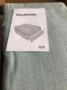 IKEA VALLENTUNA Schlafsofa Modulbezug Hillared hellblau 604.180.38 NEU - Bild 1 von 4