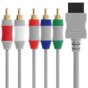 Cable de componentes 5 pulgadas cable de televisión cable de conexión de TV - Nintendo Wii 📺✅ - Imagen 1 de 2