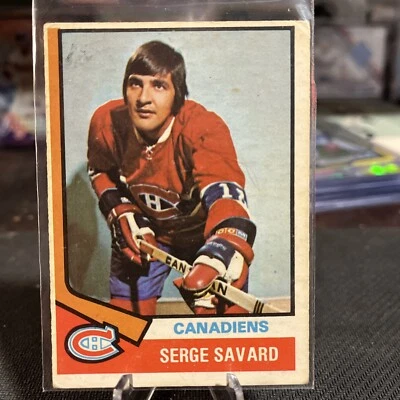 1974-75 O PEE CHEE  Serge Savard #53 - Montreal Canadians - Image 1 of 2