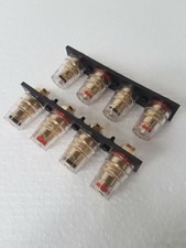 Accuphase E-205 / E-206 , Speaker-Terminal , Polklemme, Lautsprecherklemmen