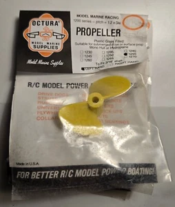 Octura 1255PL Plastic RC Boat Propeller (1255) - Picture 1 of 1