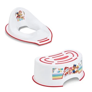 SAFETY POTTY BABY TODDLER TRAINING TOILET SEAT STEP STOOL TRAINER SYSTEM - Picture 1 of 9