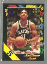  1991-92 Wild Card 5 Stripe #32 Carl Thomas (ref 111437)