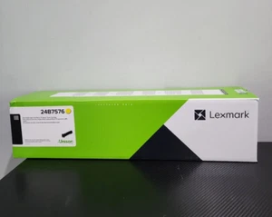 Cartucho de tóner amarillo de retorno Lexmark 24B7576 XC8355/XC95x - Imagen 1 de 1