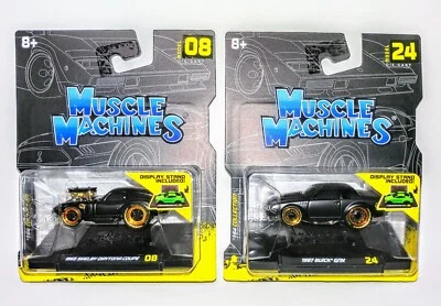 Muscle Machines '65 Shelby Daytona Coupe & '87 Buick GNX Black Chase Set 2023 - Image 1 of 4