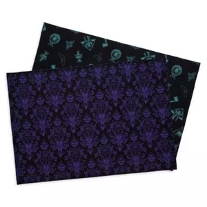 Disney Parks Placemat - The Haunted Mansion Wallpaper Reversible - Picture 1 of 3