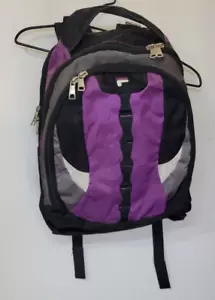 Fila Flex Adult's Large Purple & Black Adjustable Active Techgear Backpack Bag - Picture 1 of 6