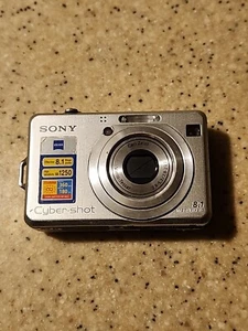 Sony Cyber-Shot DSC-W100 8.1 MP 3x Opt. Zoom Compact Digital Camera NO BATTERY - Picture 1 of 5