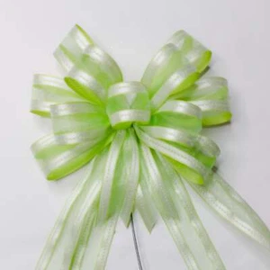 Arco verde transparente con borde blanco, talla pequeña - Imagen 1 de 2