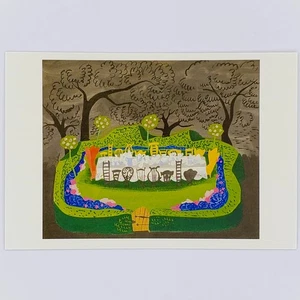 Alice in Wonderland Postcard Mary Blair Unbirthday Tea Party Concept Art Disney - Picture 1 of 2