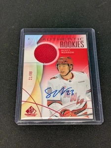 2024-25 SP Game Used Authentic Rookies Red Auto Jersey SCOTT MORROW /99 #257 - Bild 1 von 2