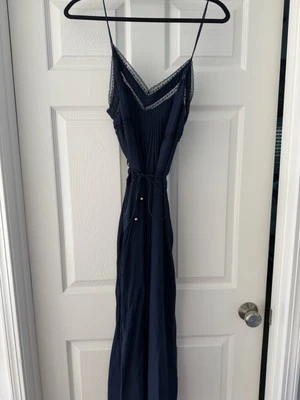 Mono Zimmermann de seda azul marino 2 Foto 1 de 4