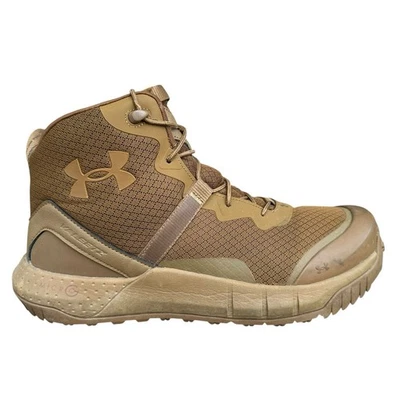 Under Armour Valsetz Men's Size 11 Tactical Boots Camel Tan Brown 3023741-200 - Image 1 of 4