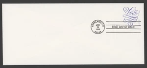 1999 US Scott #U644 33c Love, Be my Valentine Solid #10 Stamped Envelope FDC - Picture 1 of 1