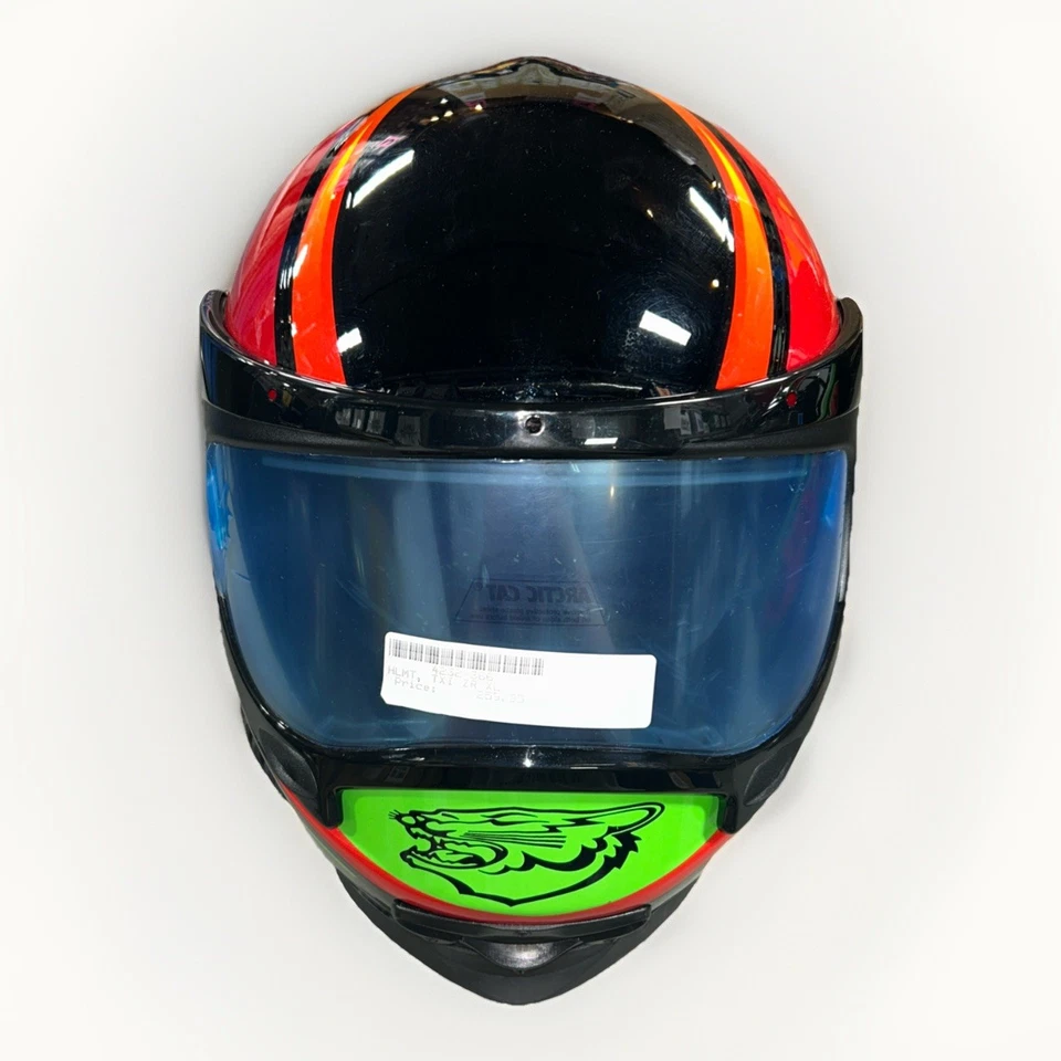 Arctic Cat TXi Premium Fiberglass Snowmobile Helmet with Flip Up Visor size XL - Image 1 of 4