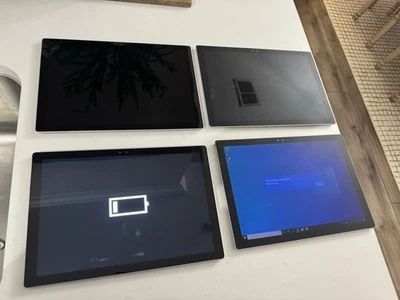 (Lote de 4) Microsoft Surface Pro 4 1724 ¡PARA REPUESTOS o REPARACIÓN! ¡Envío rápido gratis! Foto 1 de 4
