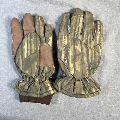 GATES THERMOLITE Men’s Insulated Realtree Camo Gloves Mens Size L Hunting - Image 1 of 4