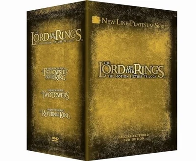 The Lord of the Rings Trilogy (Extended Edition Box Set) [DVD] - DVD  T2CG The - Image 1 of 2