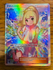 NM! Lillie (151/156) Sun & Moon Ultra Prism Full Art Trainer Rare Pokemon Card! - Picture 1 of 4