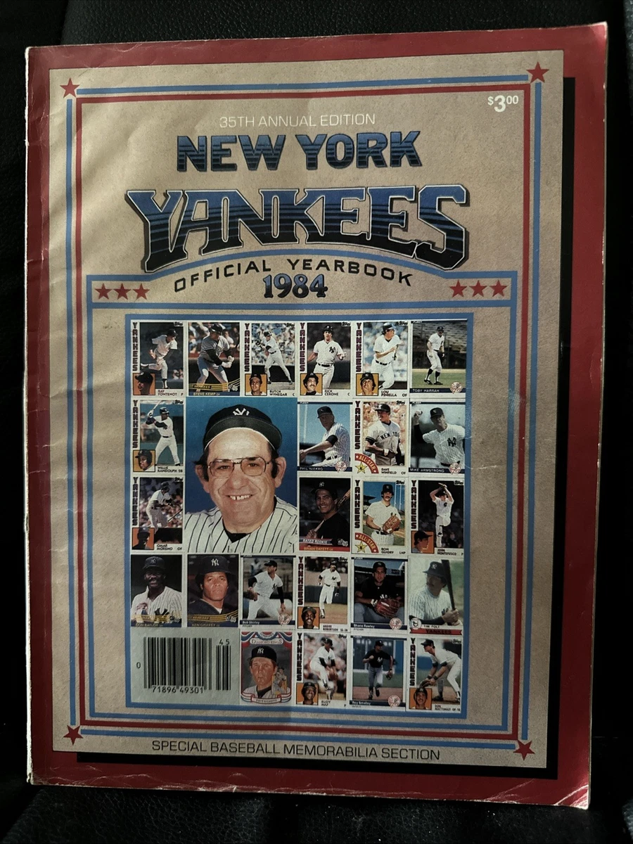 1984 New York Yankees Vintage Baseball Yearbooks for sale | eBay