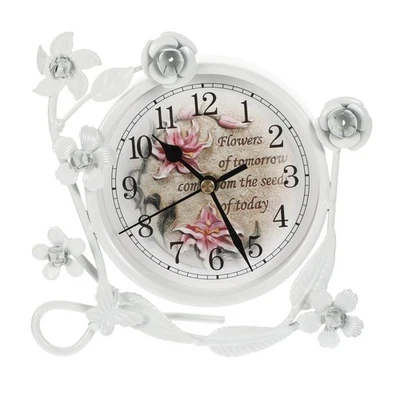  Small Mantel Clock Clocks for Living Room European Retro Bathroom - Image 1 of 4