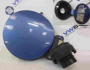 Volkswagen Golf MK5 2003-2009 Fuel Flap Cover Blue LC5G + Backing 1k6809857 - Picture 1 of 2