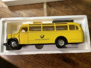 1:40 NZG 218 Mercedes-Benz Bus O3500 500 Jahre Deutsche Bundespost TOP S7 - Picture 1 of 12