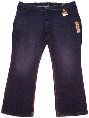 Lee Women's Legendary Style Mid Rise Bootcut Jeans, Plus 28W M (48X30), NEW - Image 1 of 3
