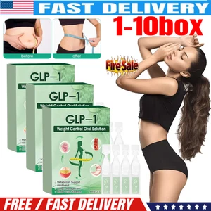 1-10X GLP-1 Oral Solution, GLP-1 Moringa Drops, Natural GLP-1 Supplement Drops - Picture 1 of 10