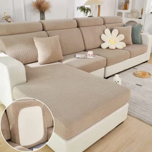 Sofa Slipcover Sectional Couch Covers Chaise Slipcover Protector for Living Room - Picture 1 of 44