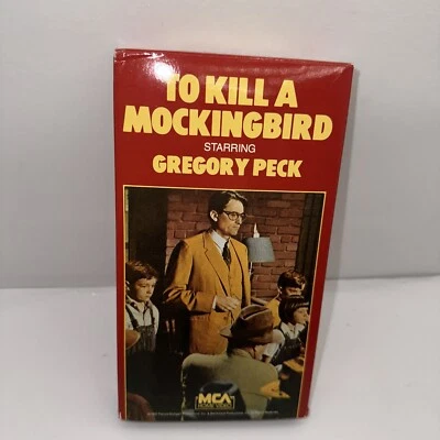 To Kill A Mockingbird VHS 1987 Gregory Peck New Factory Sealed 1962 Movie - Image 1 of 4