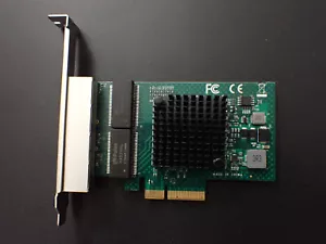 Broadcom BCM5719 Quad-port PCIe Gigabit Ethernet Network Card - Picture 1 of 2