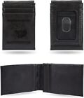 University of Kansas Jayhawks Premium Black Leather Wallet, Front Pocket...