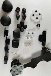 Button Tasten Set komplett für PS2 / PS3 Controller schwarz - Bild 1 von 1