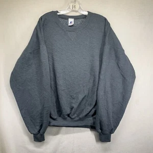 Vintage 90s Russell Athletic Made in Mexico Gray Crewneck Sweatshirt Sz 2XL - Picture 1 of 10