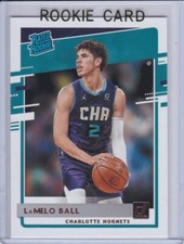 LaMELO BALL ROOKIE CARD 2020 Donruss RATED RC Charlotte Hornets Basketball 
