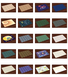Ambesonne Place Mats Set of 4 Durable Placemats for Dining Room Kitchen Table - Picture 1 of 228