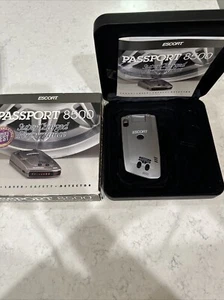 Escort Passport 8500 Radar Laser Safety Dectector Case And Box Needs Cord - Picture 1 of 4