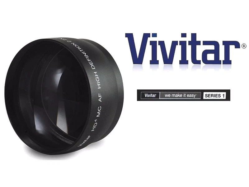 Vivitar HD Hd4 Multi-coated 52mm Telephoto Lens 2.2x for Nikon 18-55mm 52 Mm