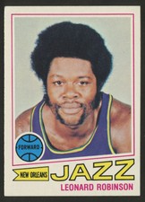 1977-78 TOPPS LEONARD ROBINSON #74
