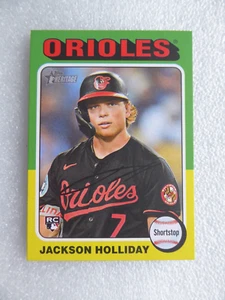 Topps 2024 Heritage High Number Jackson Holliday Baltimore Orioles Rookie #692 - Bild 1 von 2