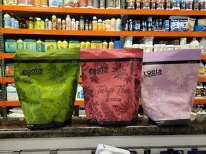 Aurora Roots Organics Combo 3 Lb Bags of Terp Tea - Grow, Bloom, & Bloom Boost - Picture 1 of 1